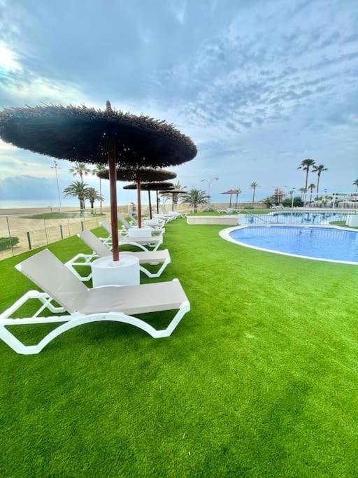 Espacio2,1A Linea,Jacuzzi,Piscina Cullera Extérieur photo